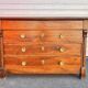 Antique solid wood chest of drawers – Empire style