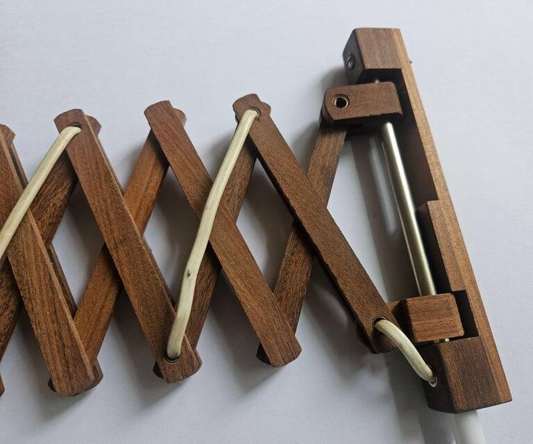 Mid-century wall scissors lamp, Sweden, 1960s