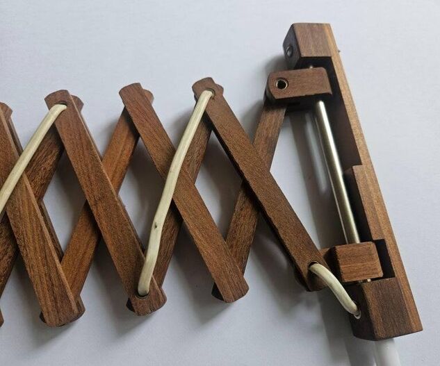 Mid-century wall scissors lamp, Sweden, 1960s