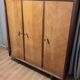 1960s wooden wardrobe