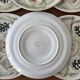Set of 6 Vintage Ceramic Oyster Plates MBFA PORNIC Made in