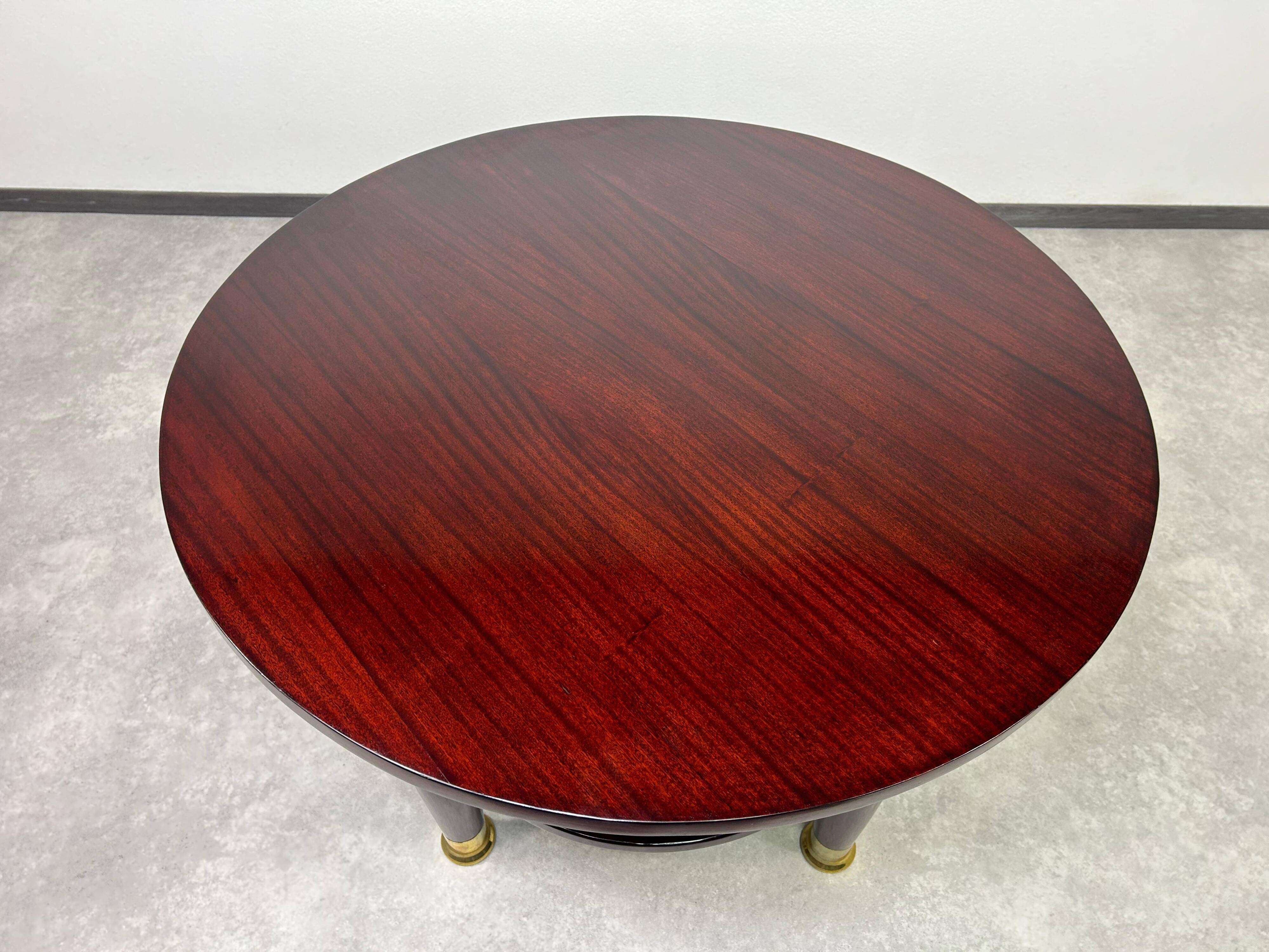 Extra rare coffee table by Adolf Loos for Fridrich Otto Schmidt.