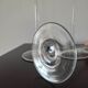 Set with 3 glass candle holders
