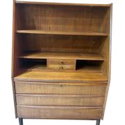 secrétaire scandinave en teck 1960