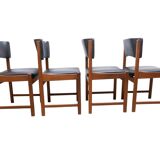 Set of 4 vintage dining chairs, 1960s