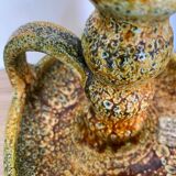 Enamel hand candle holder