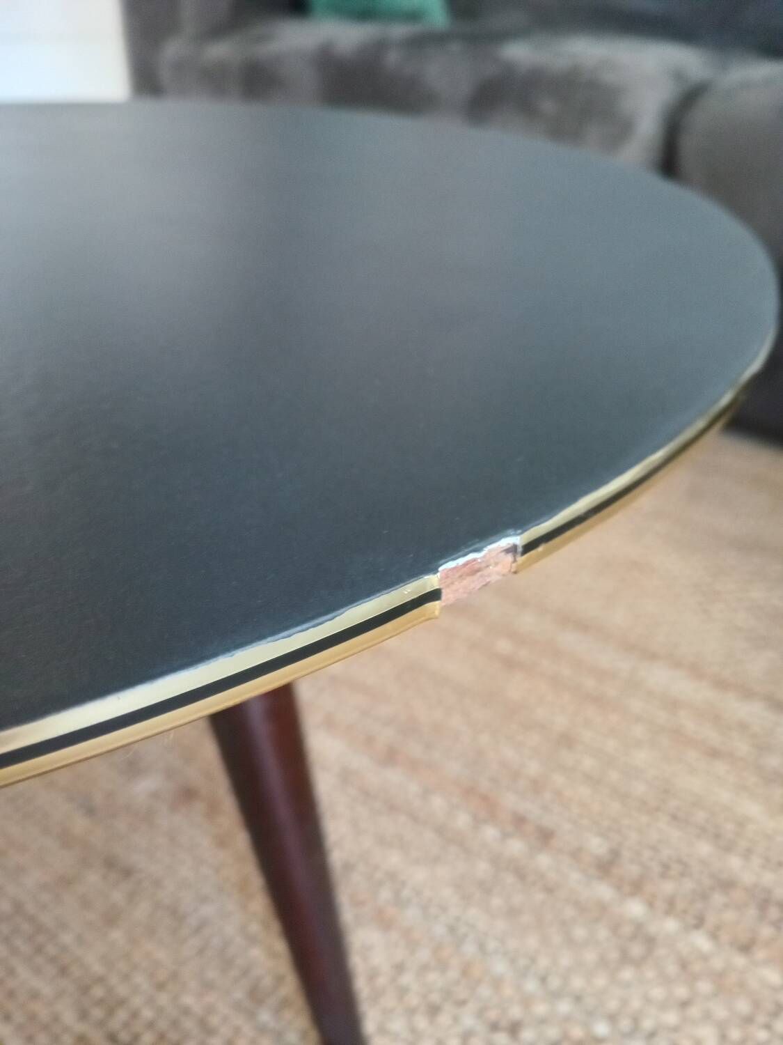 Vintage 60s tripod coffee table