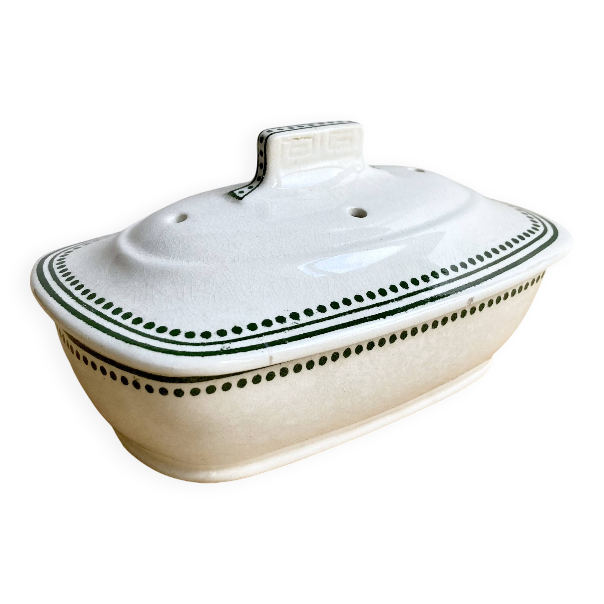Soap box / Iron earth / Villeroy & Boch 19th century