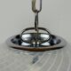 Vintage Swirl Murano pendant lamp, Italy, 1970s