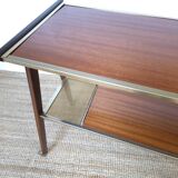 Side table with compass legs