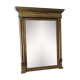 Antique gilded trumeau mirror 93x120cm