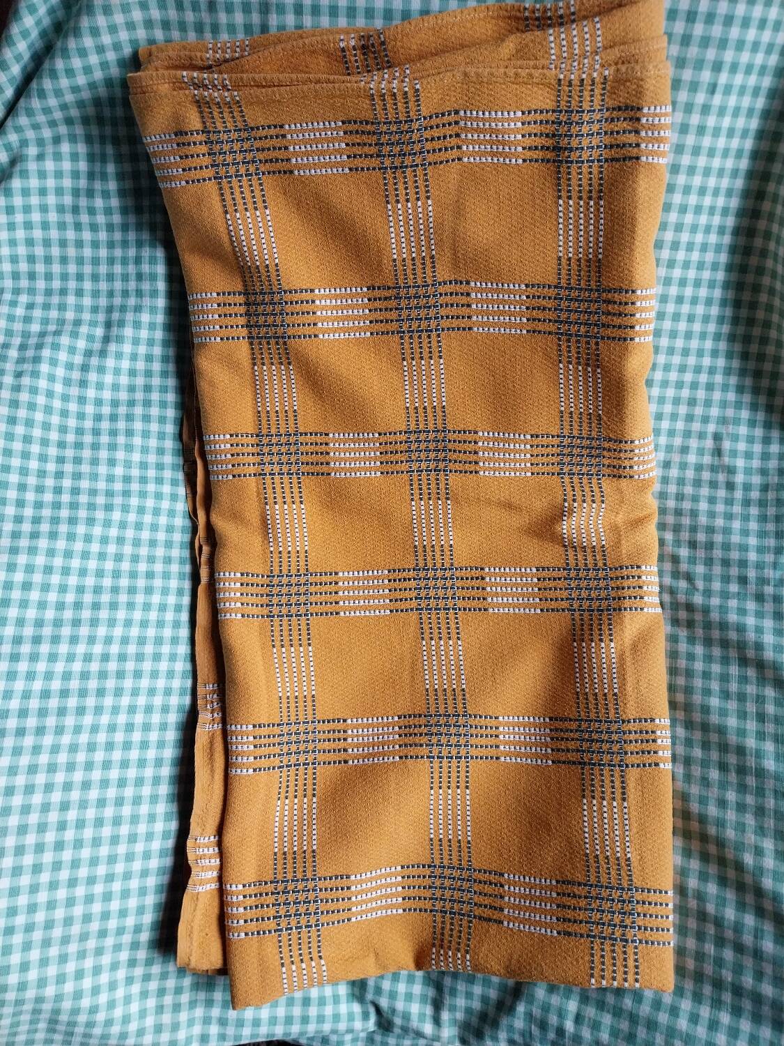 Large cotton tablecloth 275cm x 145cm