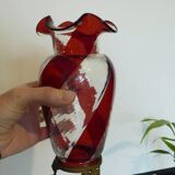 Blown glass vase