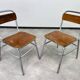 Vintage aluminium dining set
