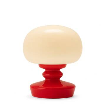 Glass table lamp, Štěpán Tabera, 1970s, Czechoslovakia