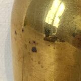 Antique gilded brass vase