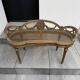 Superb salon bench (basket model) in Louis XVI style.