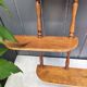 Vintage wooden shelf