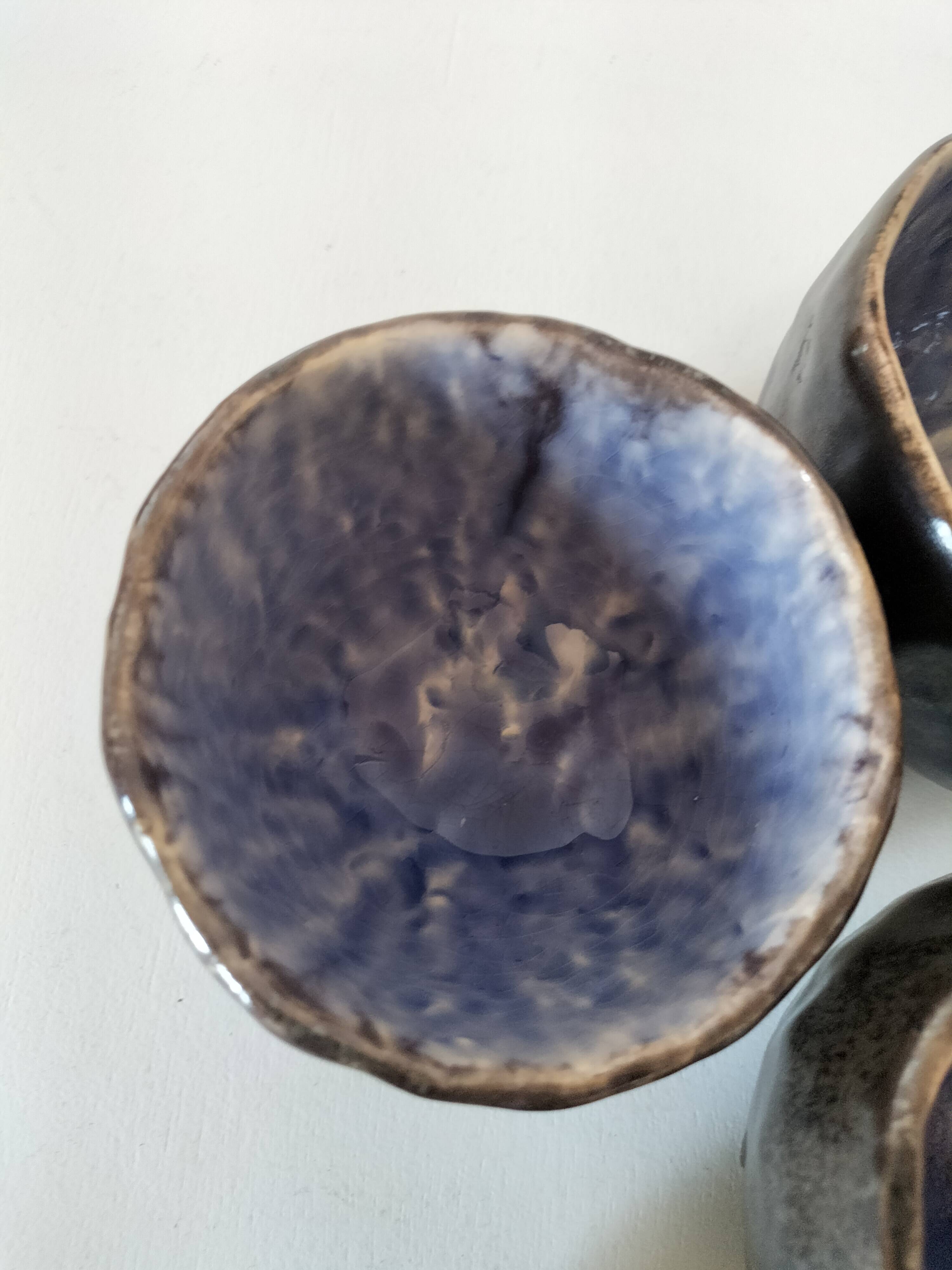 Coupelles céramiques artisanales