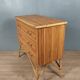 Commode vintage en bambou et rotin