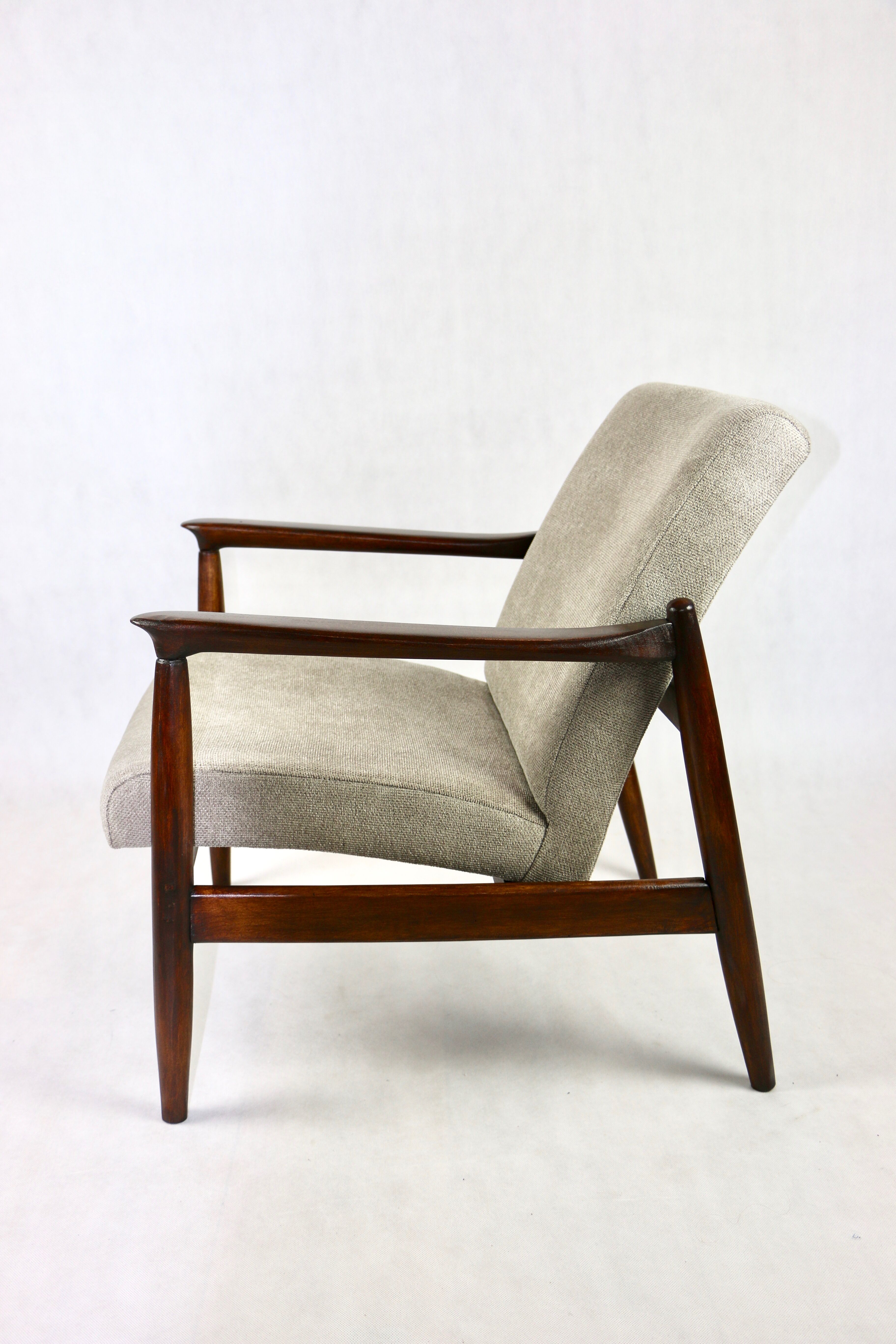 Fauteuil beige, années 1970