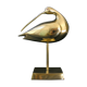 Vintage decorative bird 1970 brass