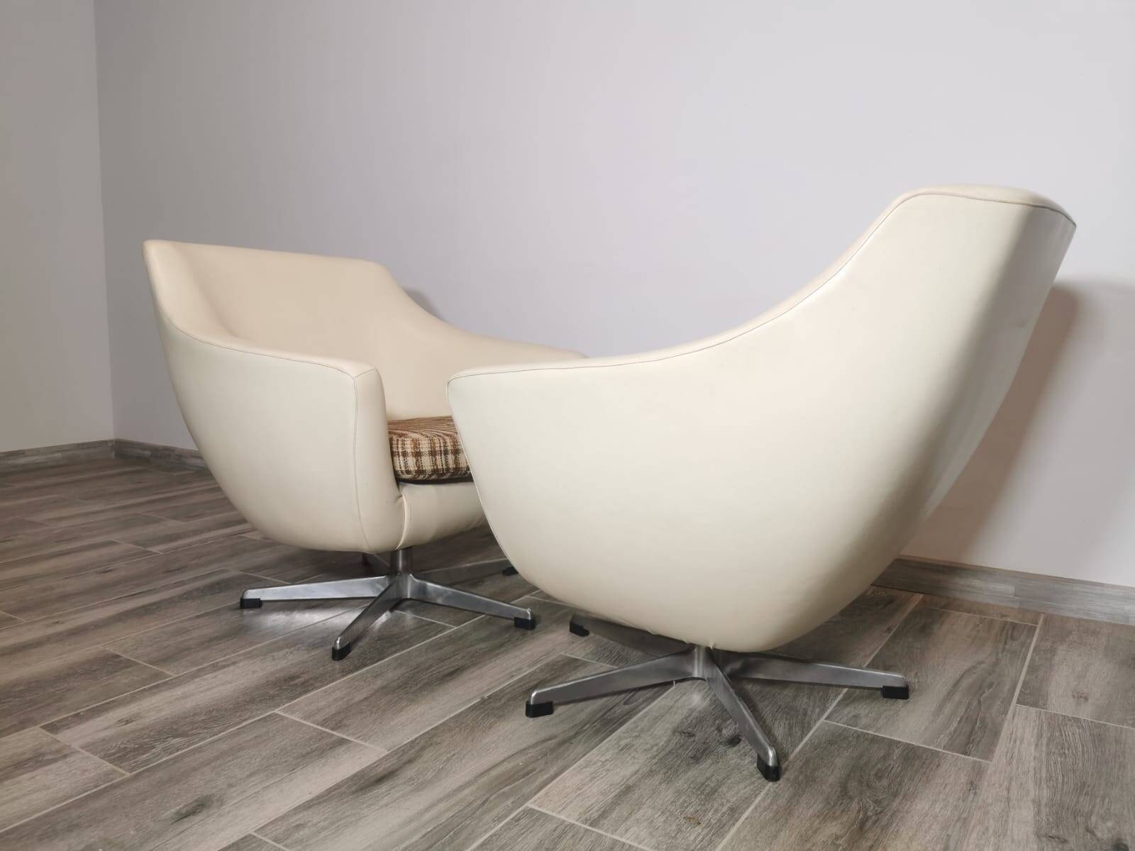 Mid century armchairs