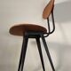 Paire chaise design industriel vintage