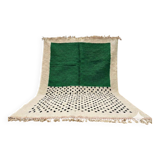 Traditional handwoven Berber rug size 2/3 m