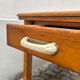 Art deco dining table or desk in wood (extendable)