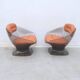 Paire de fauteuils « Apollo » de Team TILLBERG pour OVERMAN en plexiglas, 1970