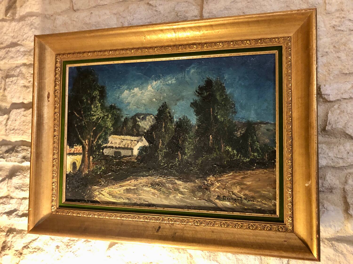 Tableau paysage de la Drôme