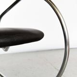 Vintage S826 Cantilever Rocking Chair in Chrome by Ulrich Böhme for Thonet