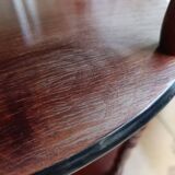Small pedestal table or side table or telephone table