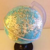 Earth globe, vintage 70s-80s