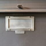 Industrial furniture with 10 metal lockers “Ronéo”