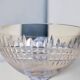 6 crystal champagne coupes Baccarat / Nancy