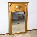Wooden Mirror and Golden Staff, Louis XVI style – 1930