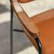 Eugen Schmidt armchair, Coraline cognac model for Airborn 1960.