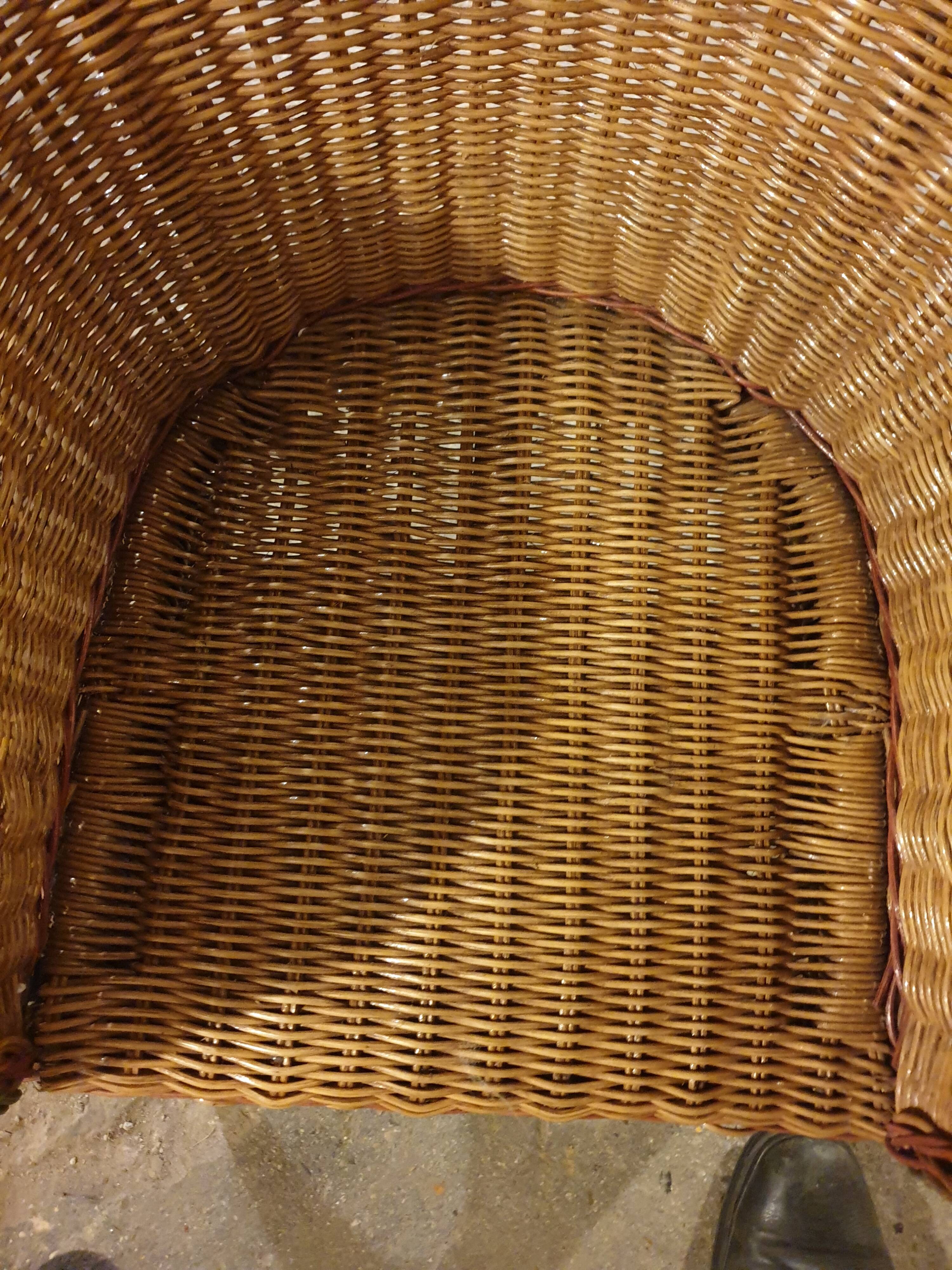 Children's rattan armchair