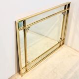Graphic mirror by Belgochrom 105x80cm