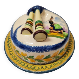 Henriot Quimper Butter Dish