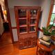 Attractive two-part Indochinese display cabinet. Mid-20th century