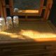Commode et chevet en rotin et bambou