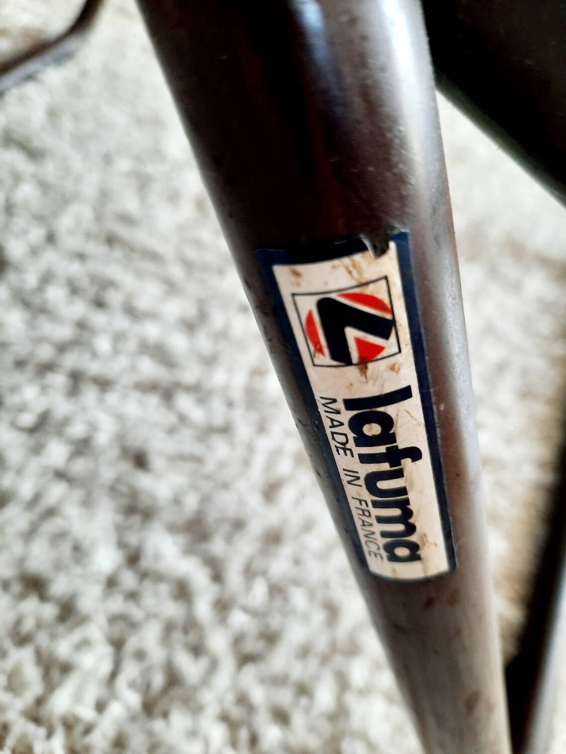 Vintage reclining armchair Lafuma