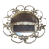 Vintage witch's eye mirror 43 cm, 1960s