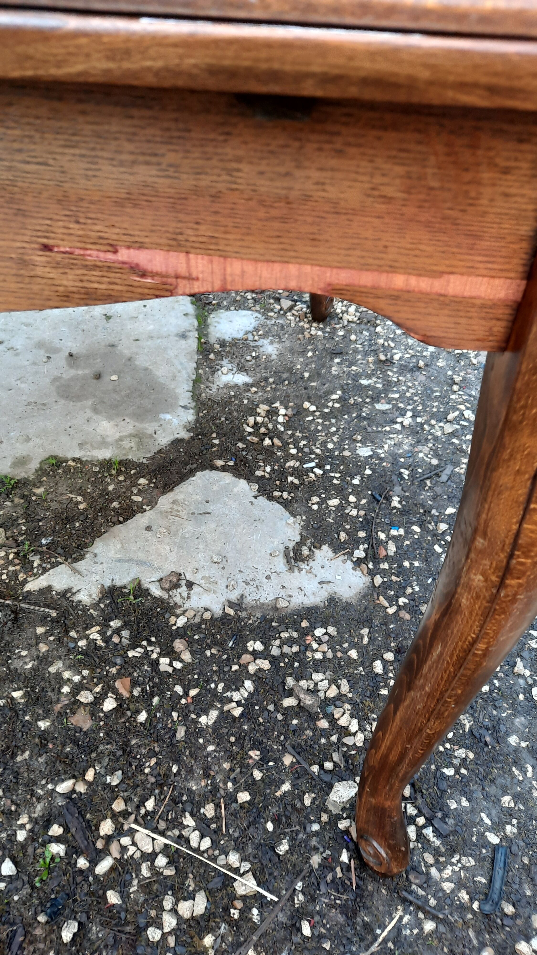 Vintage extension table