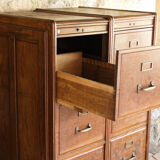Old double oak binder