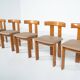 Mid-Century Modern Set of 6 Chairs by Luigi Vaghi, 1960s