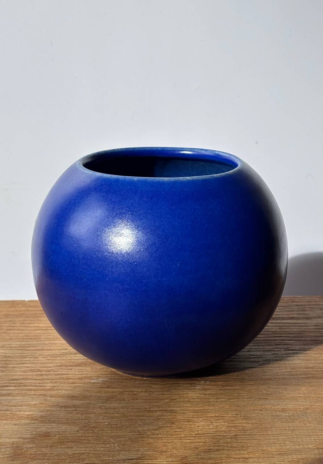 ASA Germany ceramic cobalt blue vase